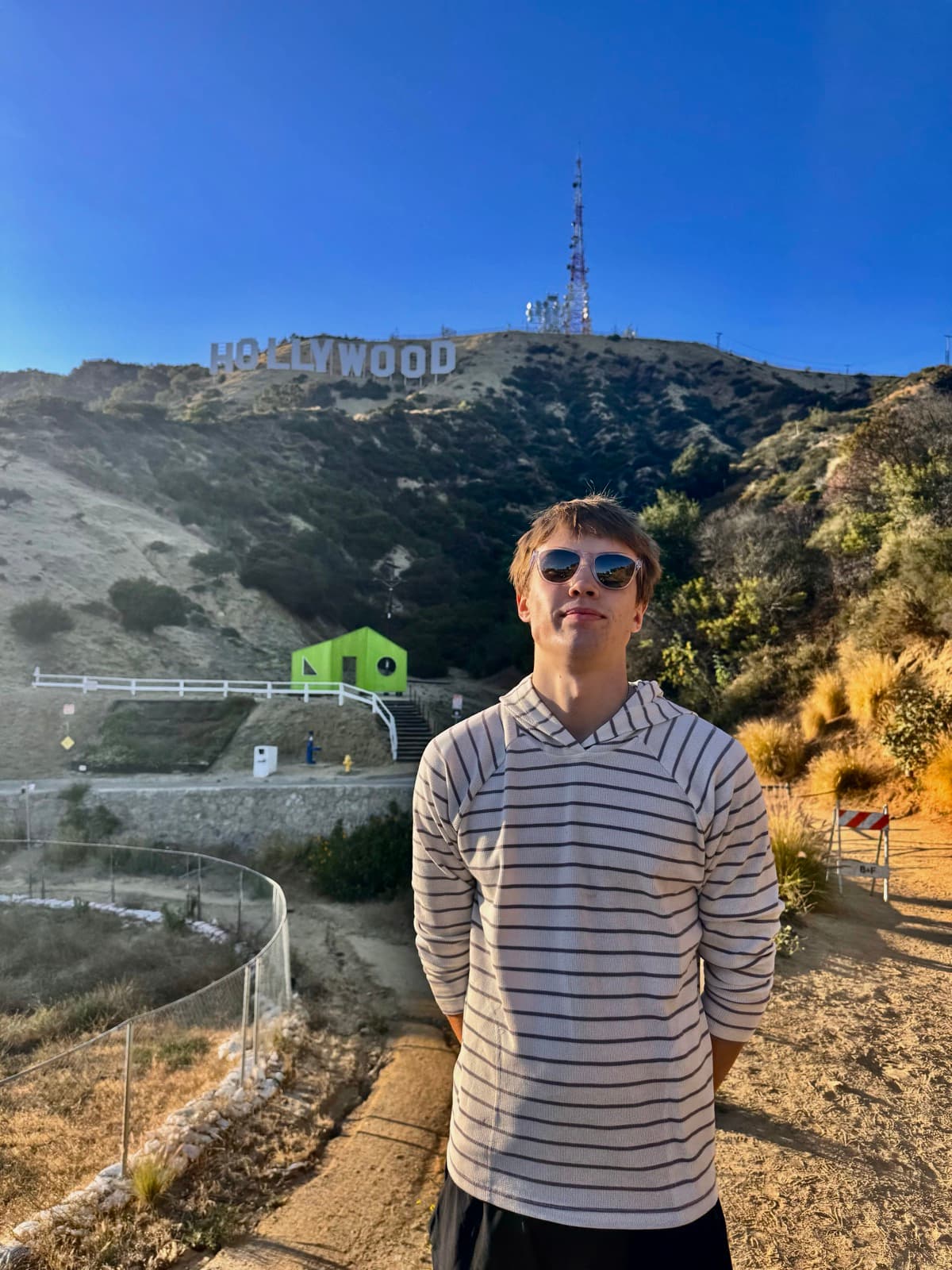 Hiking to Hollywood Sign